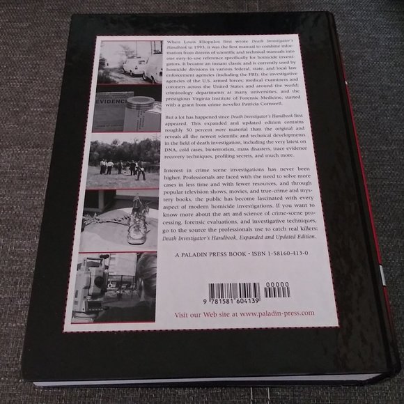 ***SALE PRICE!!*** Death Investigator's Handbook (Expanded & Updated Edition) - Picture 3 of 13